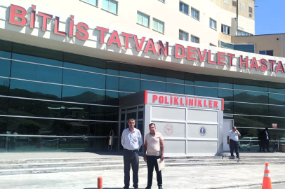 Bitlis’te Ortak Ziyaret: Şehit Gazi Sen Konfederasyonu Tatvan Devlet Hastanesi’nde