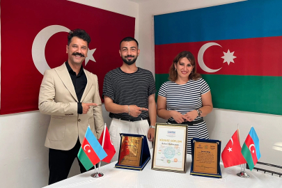 Azerbaycan Bakü'den Manisa'ya iki ödül