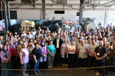 Denizli'de Başkan Çavuşoğlu’ndan tekstil emekçilerine ziyaret