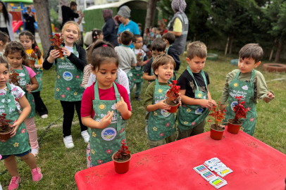 Sakaryalı minik bahçıvanlar geleceği şekillendirdi