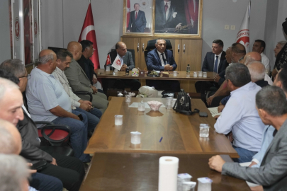 Adana Yumurtalık’ta 4 ilçenin muhtarlarıyla buluşma