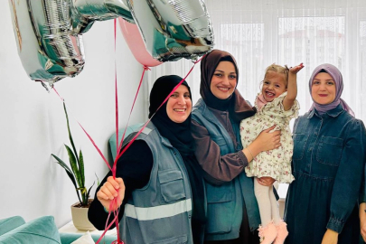 Sakarya'da özel bireylere anlamlı doğum günü sürprizi
